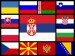 Titulní fotografie - vlajky slovanských států